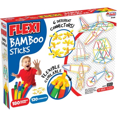 Dede Flexı Bambu Çubuklar 300 Parça 03679