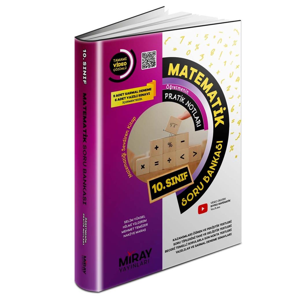 Miray 10. Sınıf Matematik Soru Bankası 