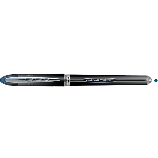 Uni-Ball Roller Kalem Vision Elite Bilye Uç 0.5 MM Mavi Siyah (12 li)UB-205