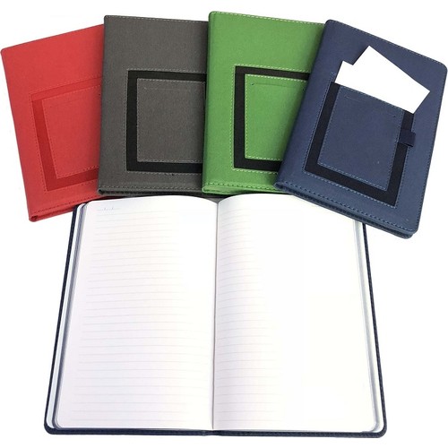 Liz Suni Deri Yeni Soft Yandan Cepli Defter 112 Yp 13x21