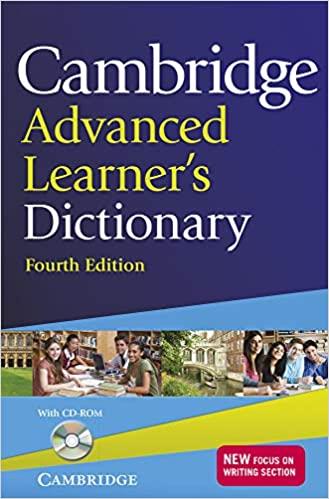CAMBRIDGE ADVANCED LEARNERS DICTIONARY WİTH CD ROM-CALD
