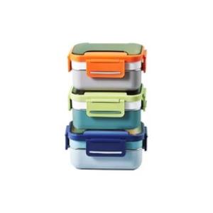 Vagonlife Beslenme Kutusu Lunch Box Paslanmaz Çelik 620 ML XC-7097