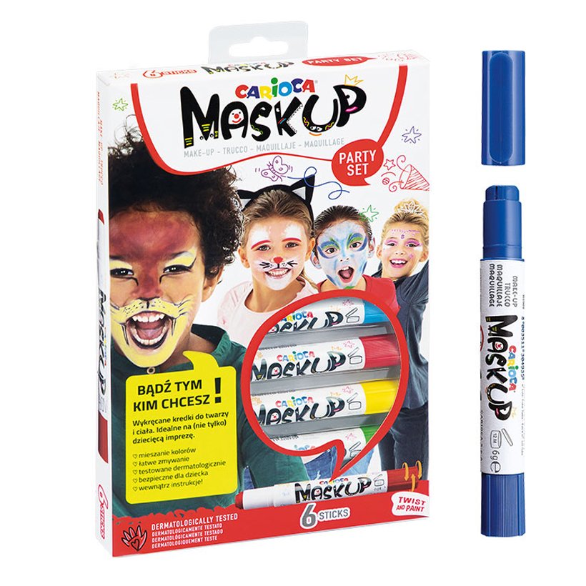 Carioca Yüz Boyası 6 GR 6 Renk 43052