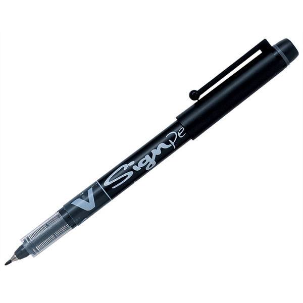 Pilot Roller Kalem Signo Pen İmza Kalemi Siyah SW-VSP-B-12-PKT