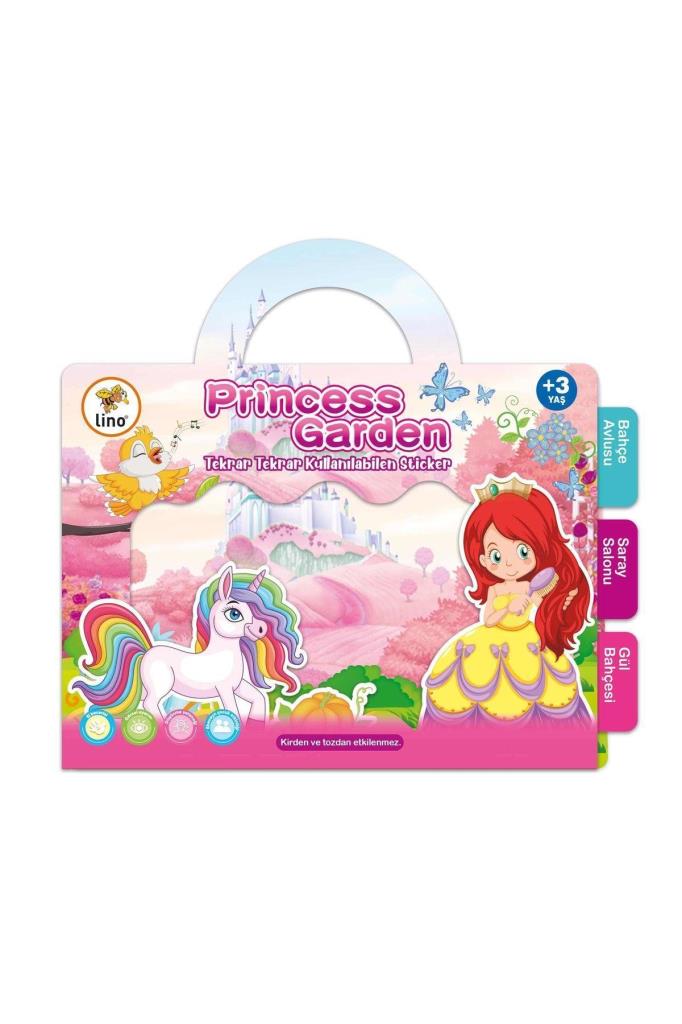 Lino Tekrar Tekrar Kullanılabilen Sticker Prıncess Garden LS-301