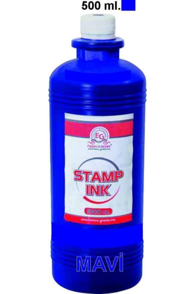 Factory Istampa Mürekkebi 500 ML Mavi