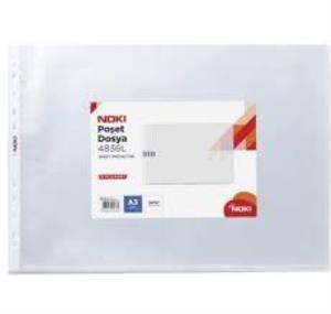 Noki Poşet Dosya Yatay 25 Lİ A3 4836-L