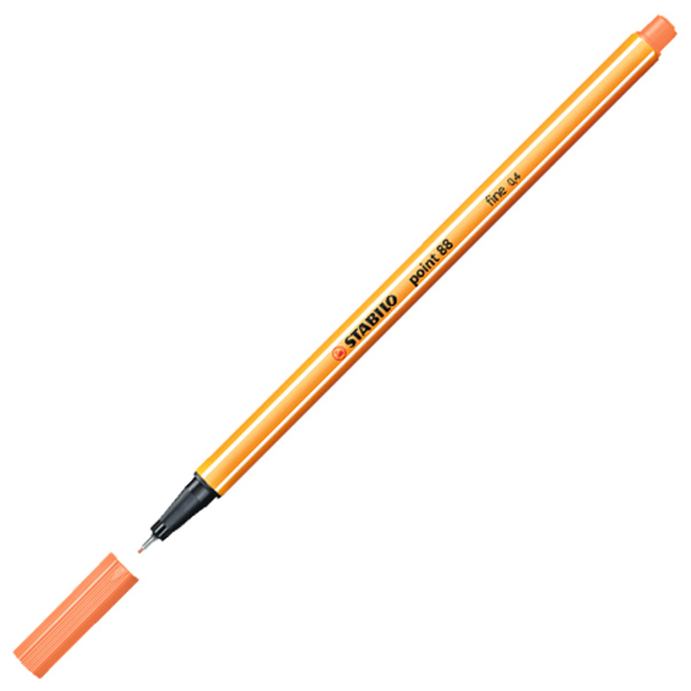 Stabilo Keçe Uçlu İnce Kalem ( 10 adet)  88 Point 0.4 MM Kayısı 88/26