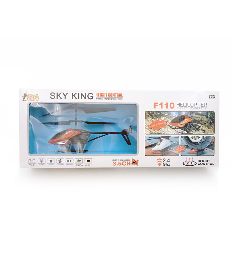 Asya Oyuncak Uzaktan Kumandalı Helikopter 22571-F110
