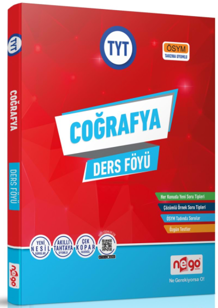 NEGO TYT COĞRAFYA KONU ANLATIM FÖY