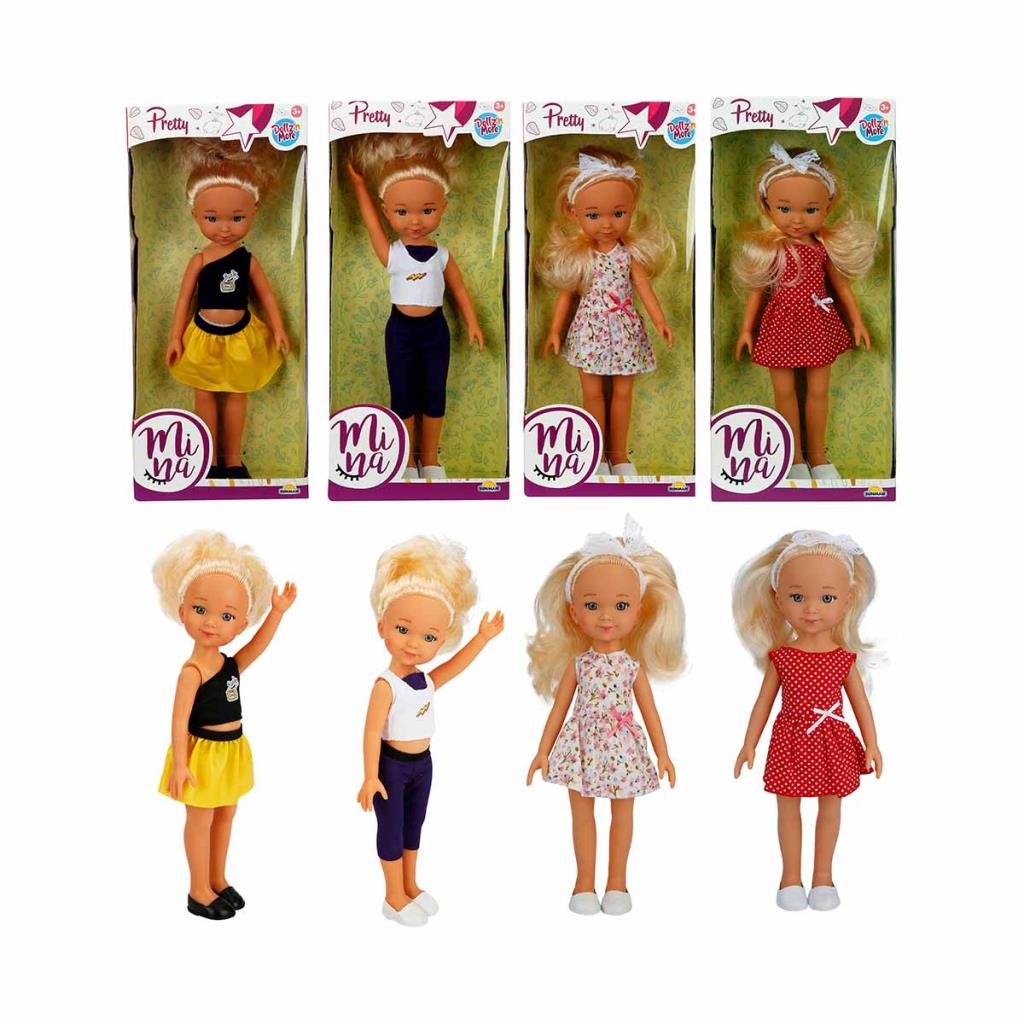 Sunman Pretty Mina Bebek 35 CM (adet fiyatı, karışık model) S02030031