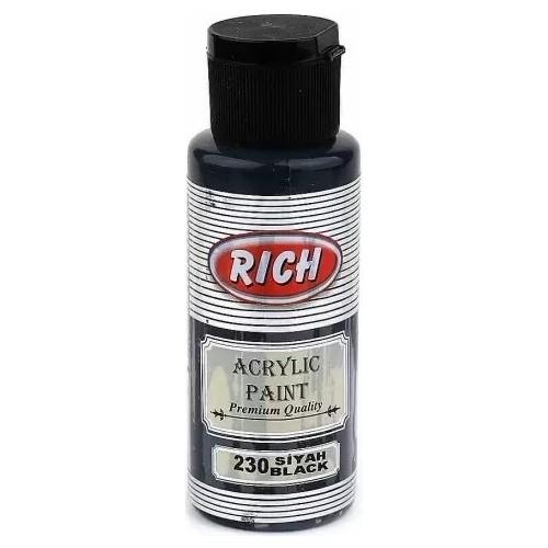 Rich Akrilik Boya Master 70 CC Siyah 070-230