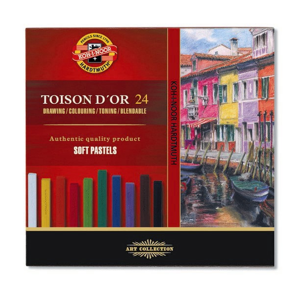 Koh-I Noor Set Of Artist´s Dry Chalks Carre (24 lü set) 8584
