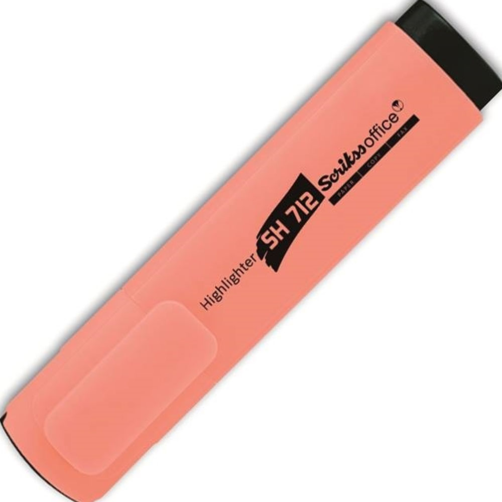 Scrikss Fosforlu Kalem Pastel Turuncu (12 Lİ) SH 712