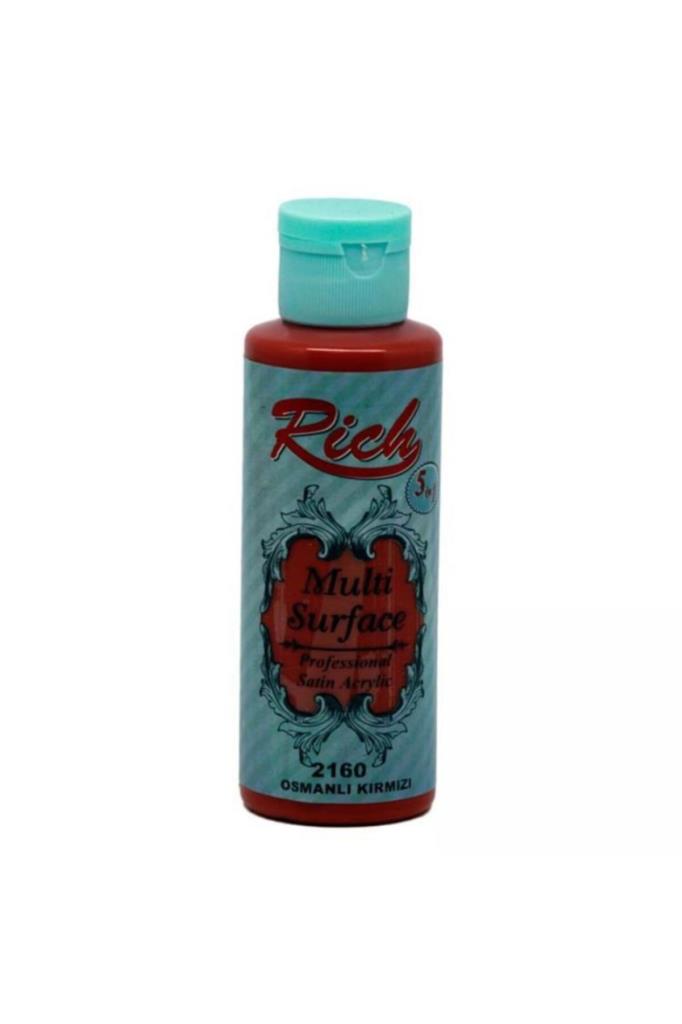 Rich Akrilik Boya Multi Surface 120 CC Osmanlı Kırmızı 2160