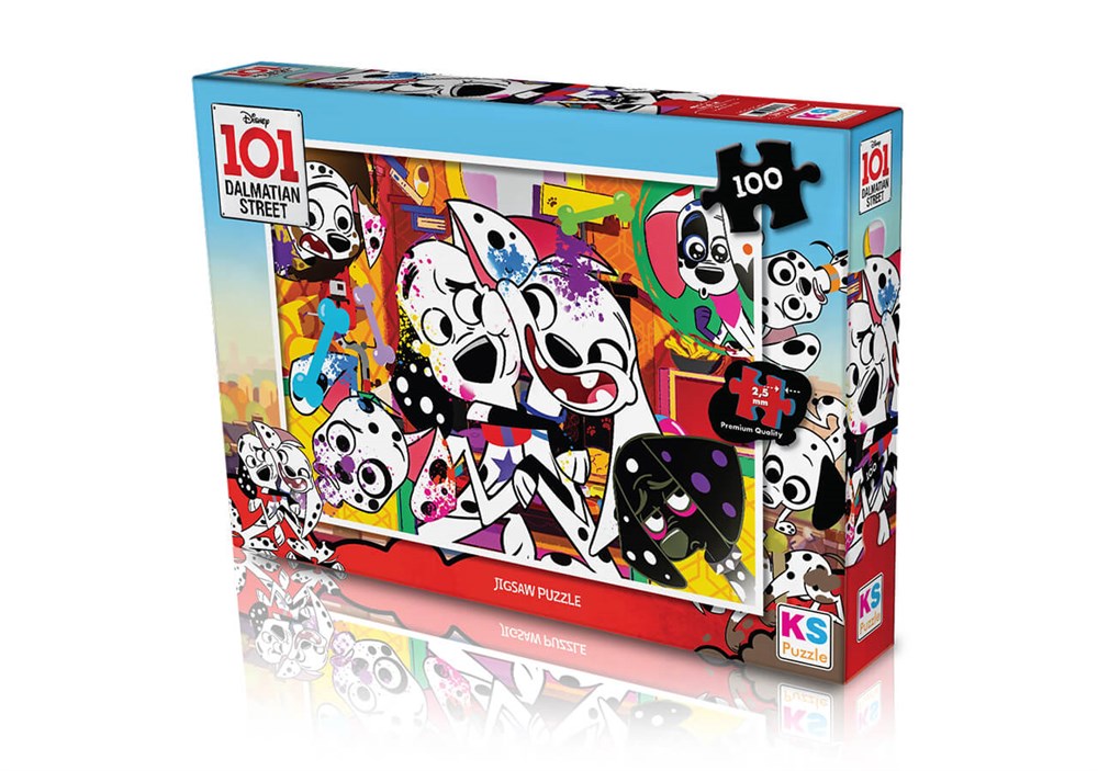 Ks Games Puzzle 100 Parça 101 Dalmatian Puzzle DAL 714