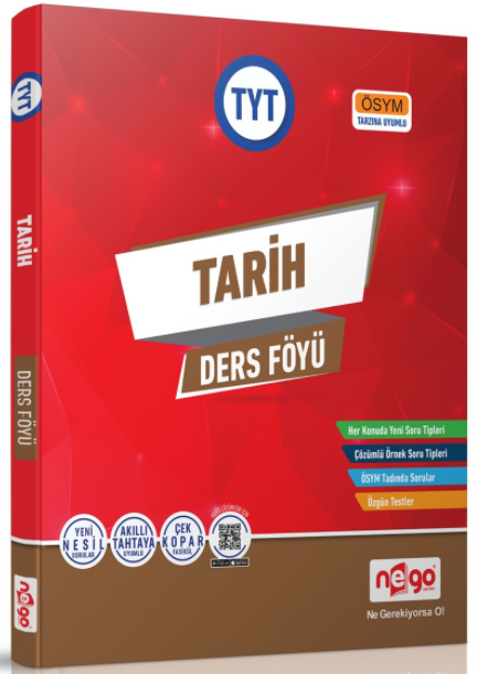 NEGO TYT TARİH KONU ANLATIM FÖYÜ