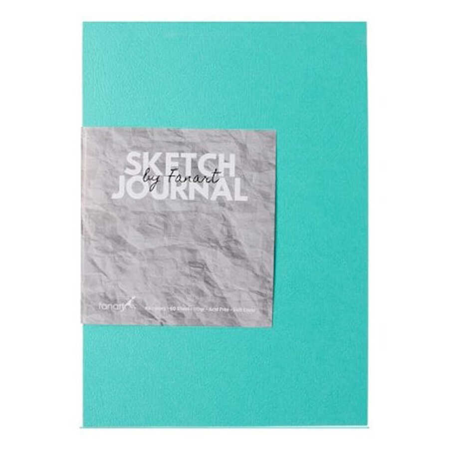 Fanart Academy Sketch Journal 110 GR 60 YP A5 Turkuaz 8662