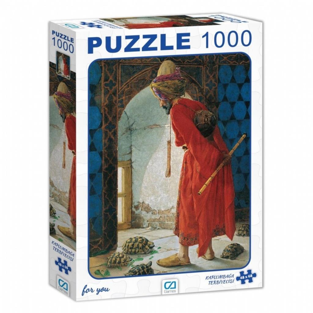 Ca Puzzle 1000 Parça Kaplumbağa Terbiyecisi 7006