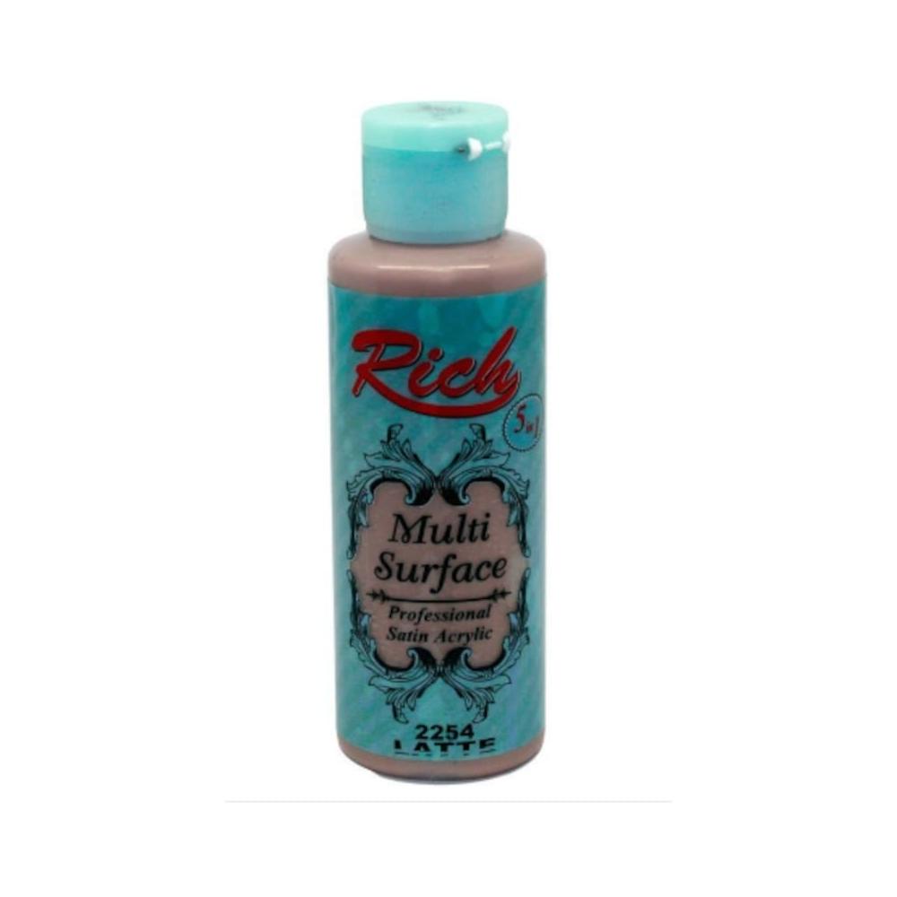 Rich Akrilik Boya Multi Surface 120 CC Latte 2254