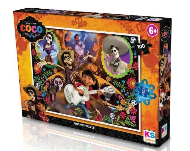 Ks Games Puzzle 100 Parça Coco Puzzle CO 714