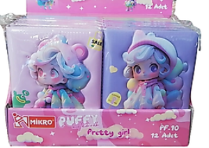 Mikro Not Defteri Puffy Pretty Gırl Pf-10