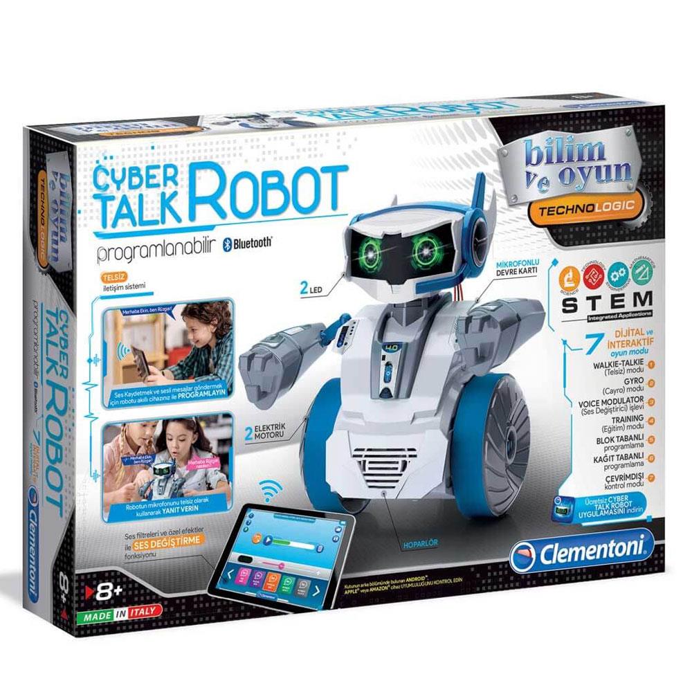 Clementoni Robotik Laboratuvarı Cyber Talk Robot Programlanabilir 64447