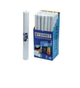 Temat Asetat Yapışkanlı Rulo 45 CM x 10 MT Şeffaf 11593