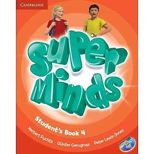 Cambridge Super Minds,4 Student's Book with DVD-ROM+ Workbook