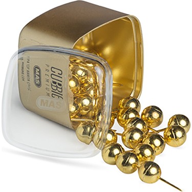 Mas Harita Çivisi (8 kutu) Cubbie Premium Kalp Gold 1314