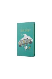Mabbels Sert Kapak Lastikli Mini Defter Rick And Morty Yeşil 80 YP 9x14 DFT-388371