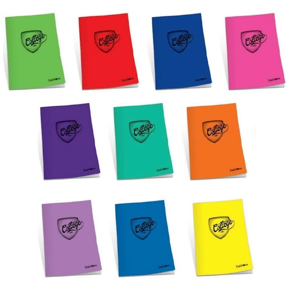 Çınar Plastik Kapak Defter College Dikişli A4 60 YP Kareli 60/4 76002-12 Lİ