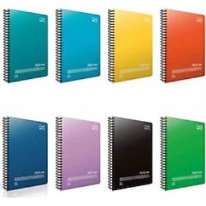 Gıpta Spiralli Karton Kapak Defter Natura 17x24 80 YP Çiz.