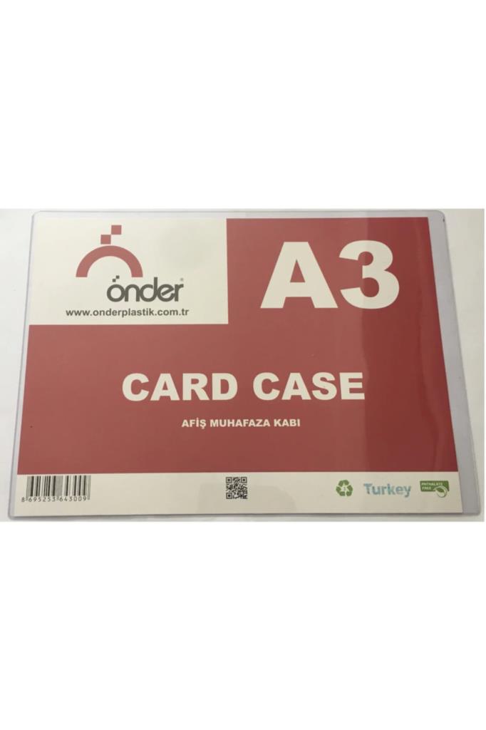 Önder Tabela Poşeti (Afiş Muhafaza Kabı) Asetat A3 (10 lu paket)