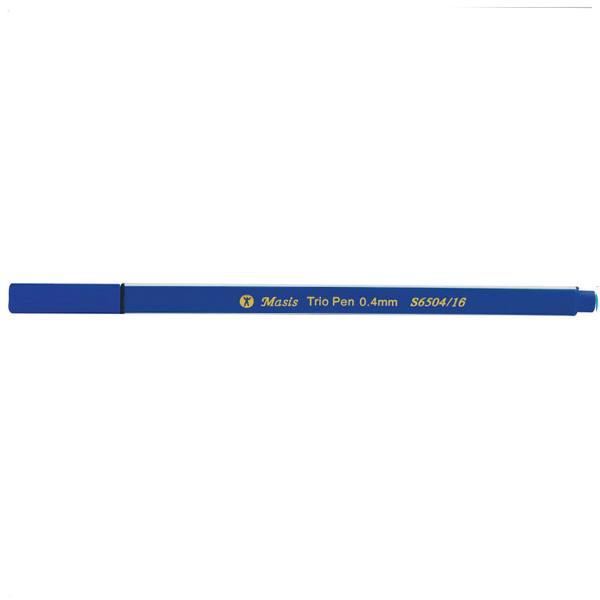 Masis Trio Pen 0.4 MM Koyu Mavi S6504-16 (10 adet)