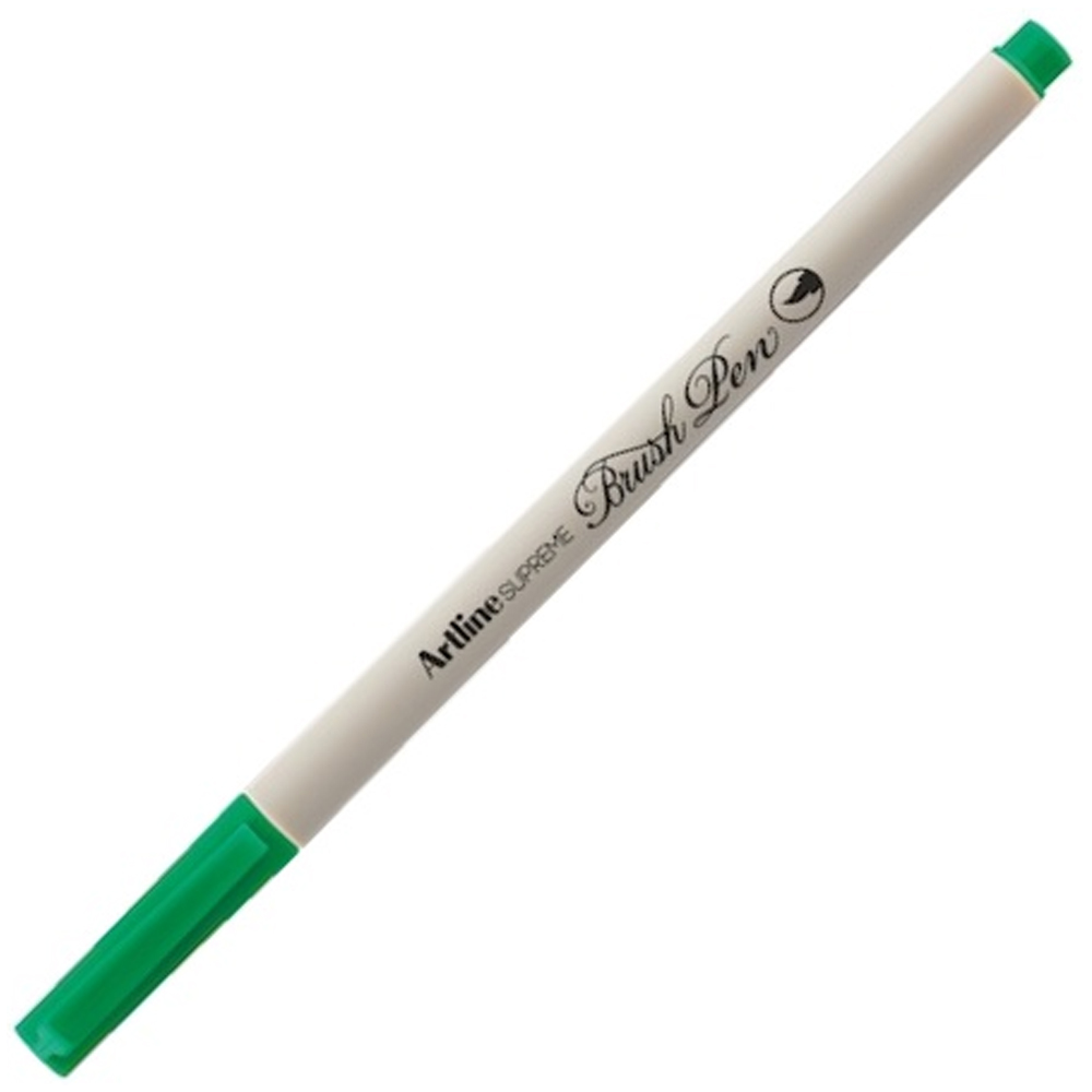 Artline Supreme Brush Uçlu Kalem Yeşil (12 li paket) LV-A-EPFS-F GREEN
