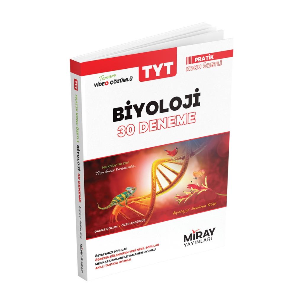 Miray TYT Biyoloji 30 Deneme