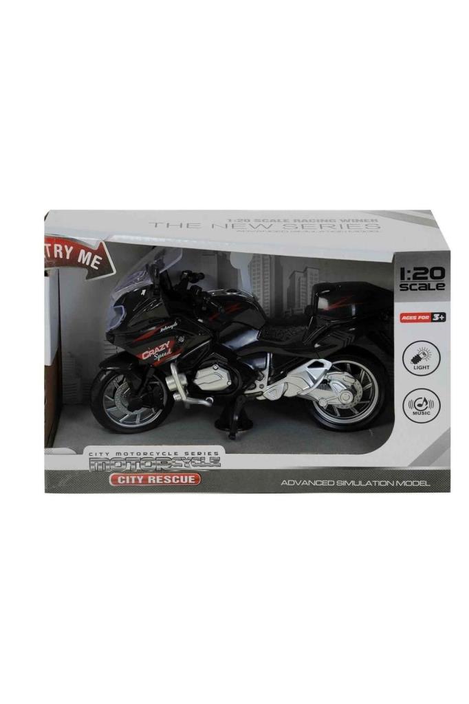 Asya Oyuncak Sesli-Işıklı Sürtmeli Motosiklet C5809-8080A-5