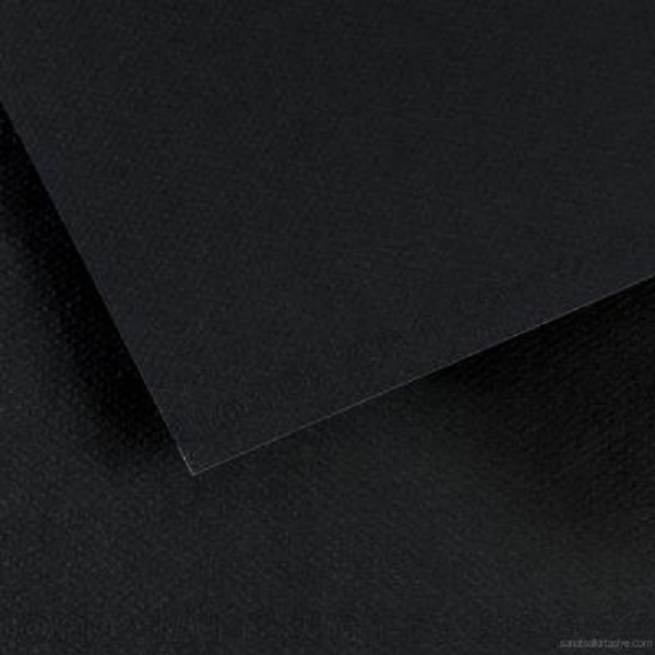 Canson Fon Kartonu (Dokulu) Mı-Teıntes 50x65 160 GR 425 Black 200361014-10-LI-PKT