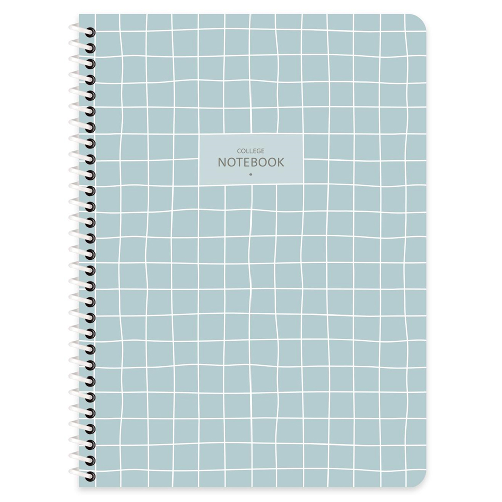 Keskin Color Defter Plastik Kapak Spiralli College 16,5x22,5 80 Yp Kar.