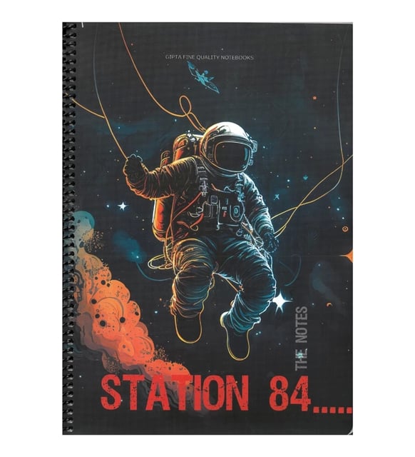 Gıpta Statıon Spiralli Karton Kapak Defter A4 80 YP Çizgili