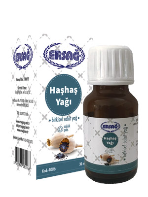 ERSAĞ HAŞHAŞ YAĞI 30 ML