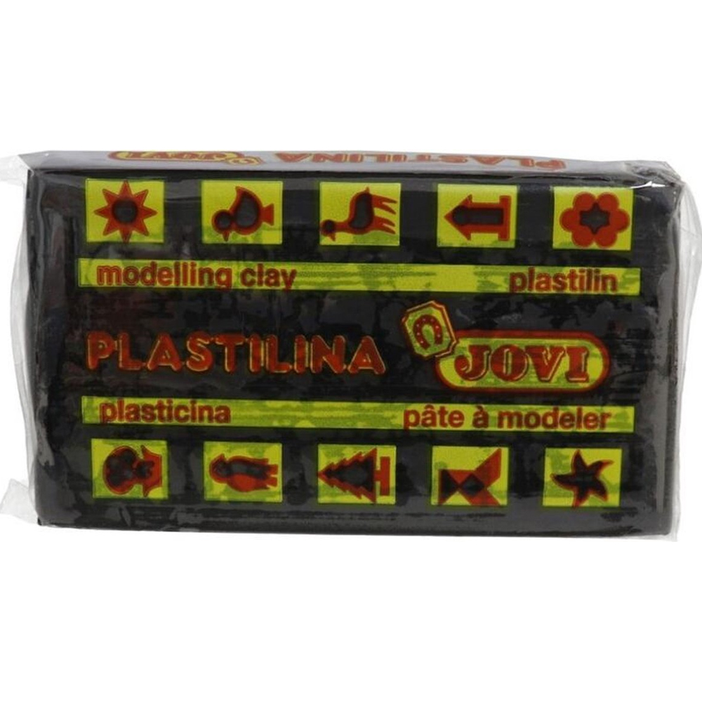 Jovi Oyun Hamuru Plaka 30 LU 50 GR Siyah 70/15-30-PKT