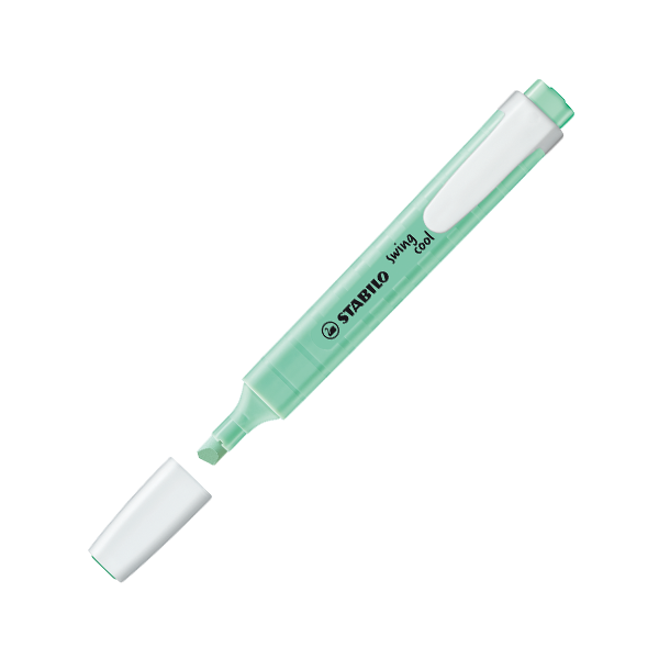 Stabilo Fosforlu Kalem (10 adet) Swing Cool Kalem Tipi Pastel Yeşil 275/116-8