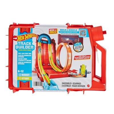 Hot Wheels Track Builder Benzin Bidonu Akrobasi Seti