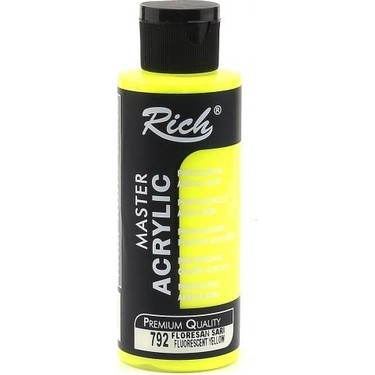 Rich Akrilik Boya Florasan Master 120 CC Sarı