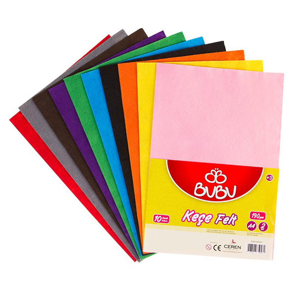 Bu-Bu Keçe 20x30 10 LU BUBU-KE0001-1-LI-PKT