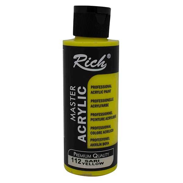 Rich Akrilik Boya Master 120 CC Roma Sarısı 120-1110