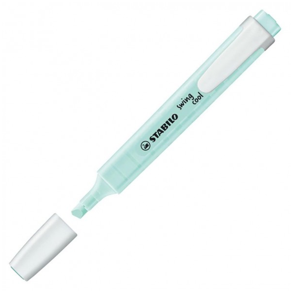 Stabilo Fosforlu Kalem Swing Cool Kalem Tipi Pastel Turkuaz 275/113-8-10-LI-PKT