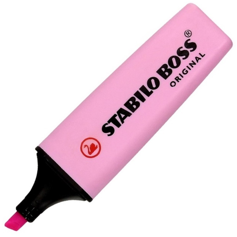 Stabilo Fosforlu Kalem Boss Orıgınal Pastel-Buzlu Fuşya (10 lu paket) 70/158